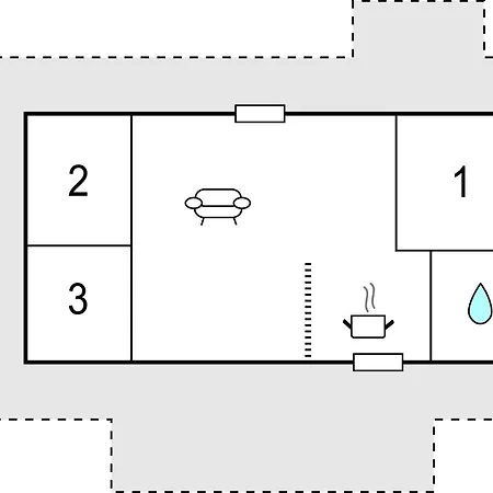 Amazing In With 3 Bedrooms And Wifi
